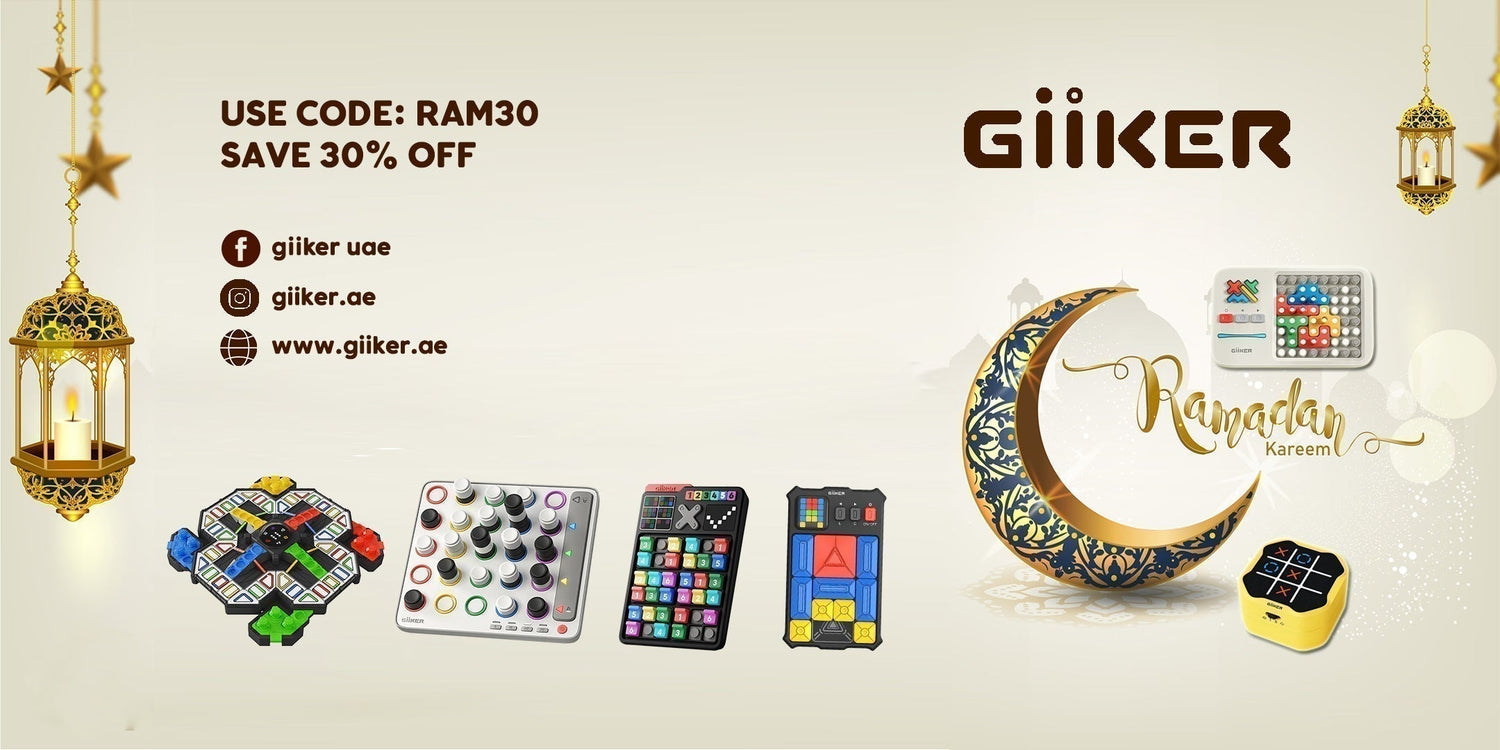 Ramadan Kareem Promotion: Up to 30% Off, Use Code RAM30 👉 GiiKER Educational Toys