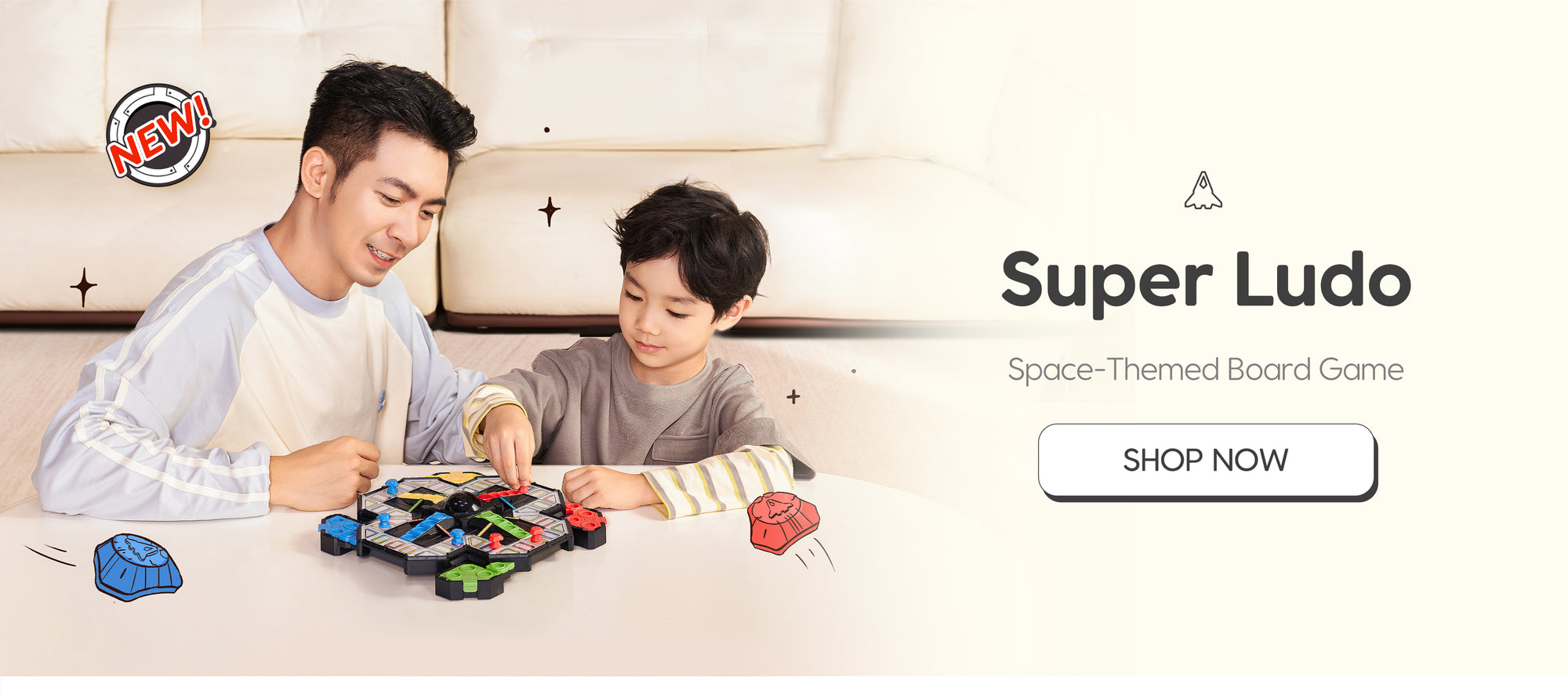 GiiKER Super Ludo Board Game: Your Ticket to a Galactic Family Game Night & perfect kids toy